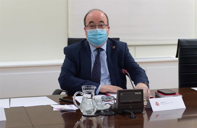 El ministro de Cultura y Deporte, Miquel Iceta