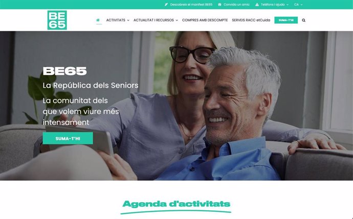 BE65, una plataforma social y de servicios para mayores de 65 años