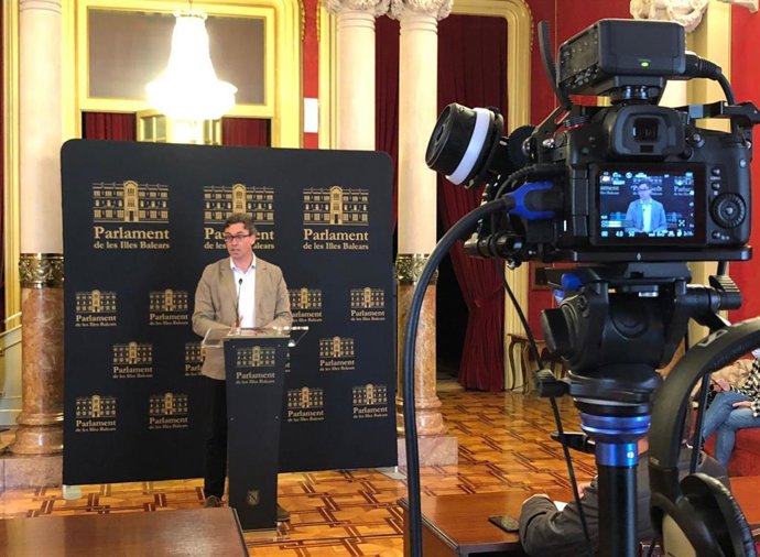 El portavoz del PP en el Parlament, Antoni Costa.