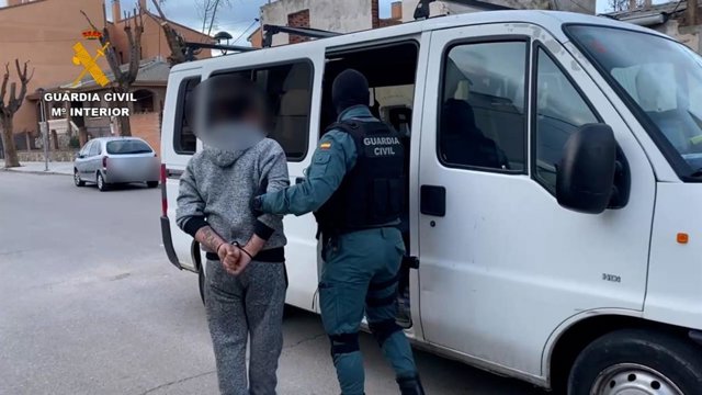 Uno de los detenidos en la operación antidroga en Salamanca, Zamora y Toledo.