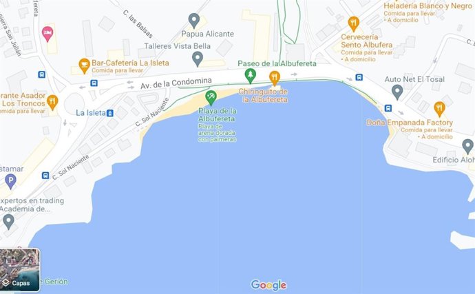 Archivo - Playa de La Albufereta de Alicante