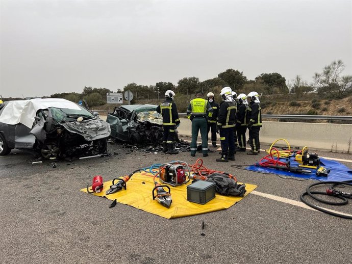 Un conductor 'kamikaze' muere y mata a otro tras una colisión frontal en la M-501