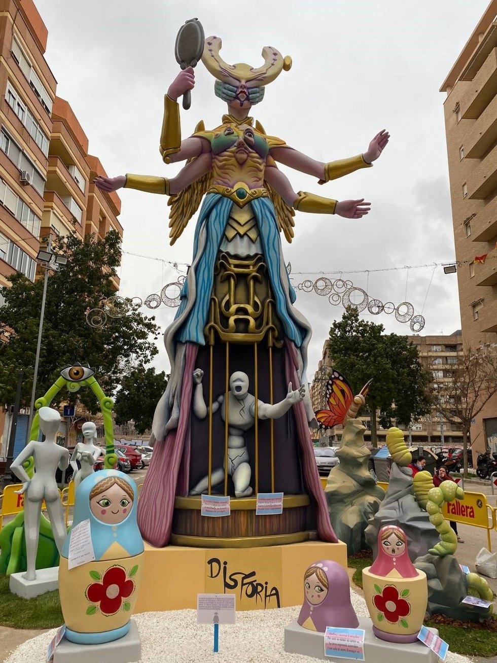 Falla García Lorca-Oltá, de temática 'trans' y titulada 'Disforia'