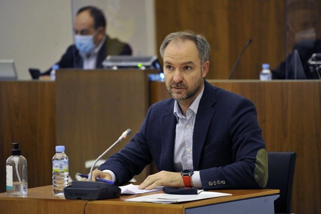 El director general de Innovación e Inclusión Educativa de la Junta, Juan Pablo Venero, en la Comisión de Educación en la Asamblea