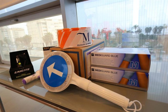 La Diputación de Málaga mejora la dotación de material de Protección Civil en medio centenar de municipios