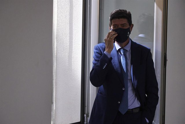 El vicepresidente de la Junta y consejero de Turismo, Juan Marín