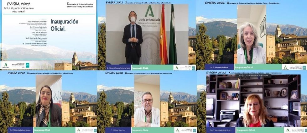 Inauguración de un congreso sobre evidencias científicas en rehabilitación