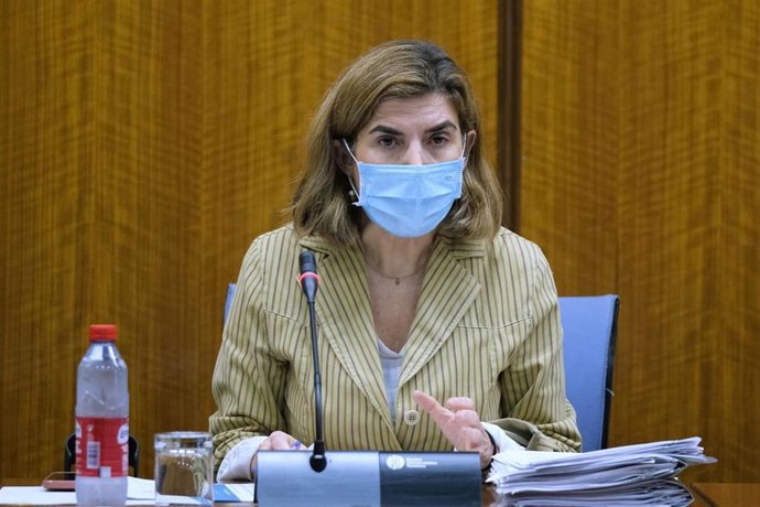 La consejera de Empleo, Formación y Trabajo Autónomo, Rocío Blanco.