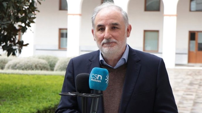 Macario Valpuesta, este jueves