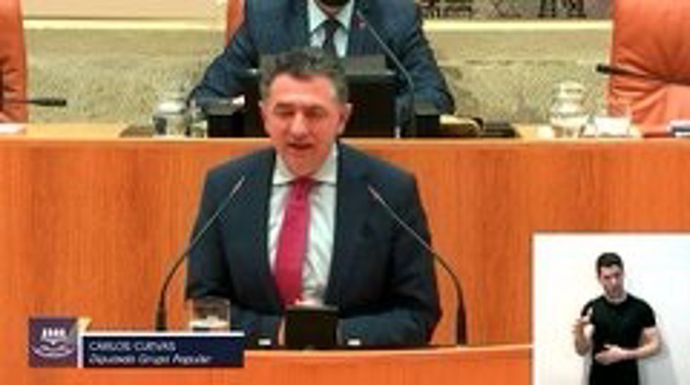 El diputado del PP Carlos Cuevas