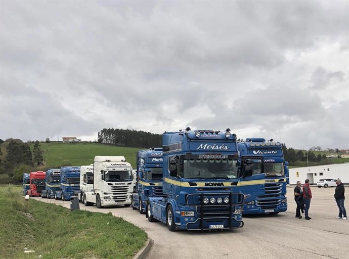 Camiones en Cantabria