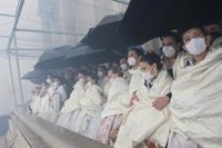 Las Fallas de 2022, las menos soleadas desde 1938 con cielos que seguirán nubosos en los próximos días