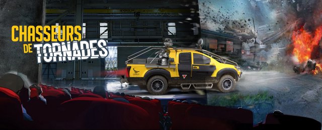 Cazadores de Tornados en Futuroscope