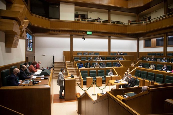 Pleno ordinario del Parlamento Vasco