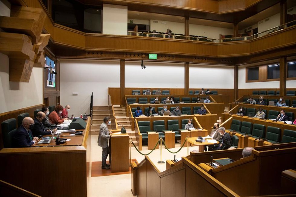 Pleno ordinario del Parlamento Vasco