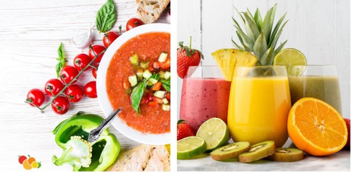 Zumos y gazpachos
