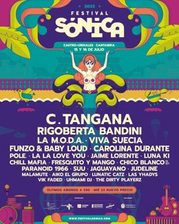 Cartel del Festival Sónica