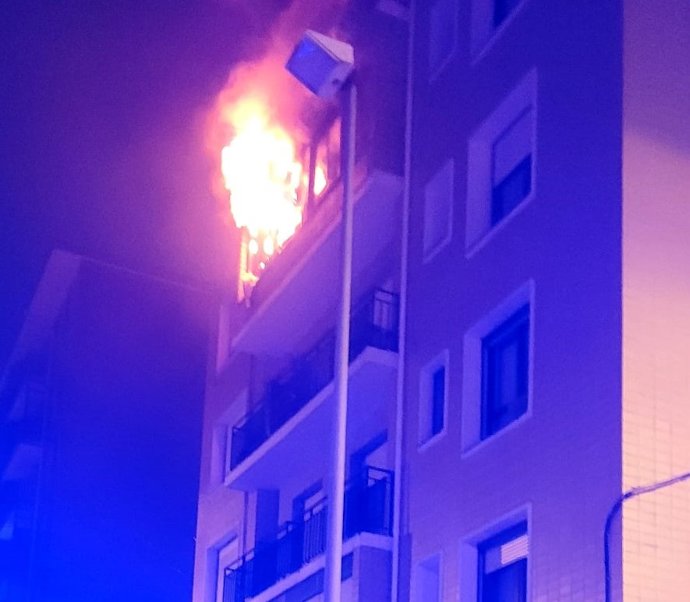 Incendio en Barakaldo.