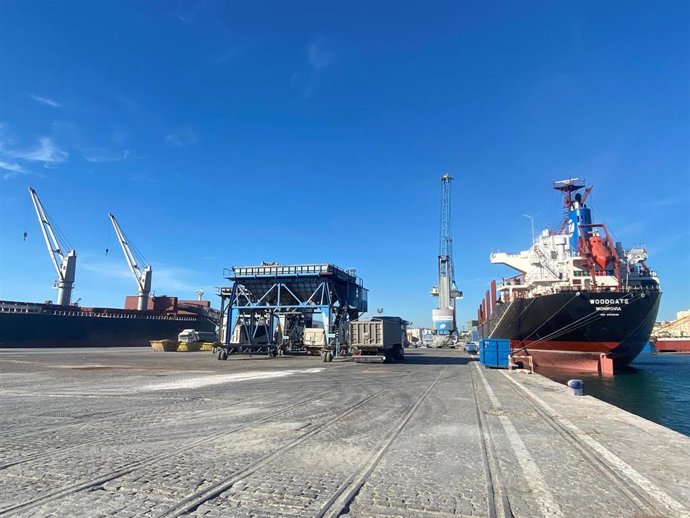 Puerto de Málaga, tráfico de mercancías