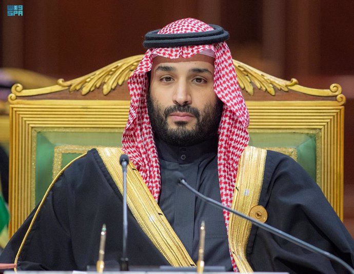 Archivo - El príncipe heredero de Arabia Saudí, Mohamad bin Salmán