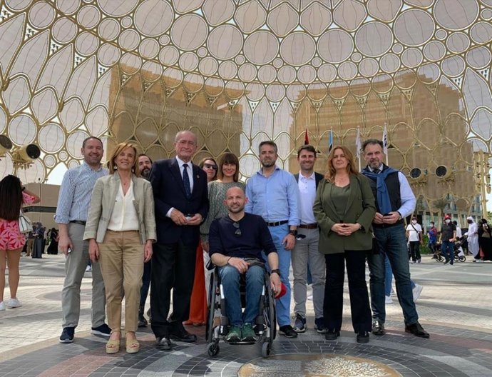 La delegación municipal en Expo 2020 Dubái