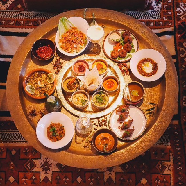 Plato del restaurante Nómada, en Madrid.