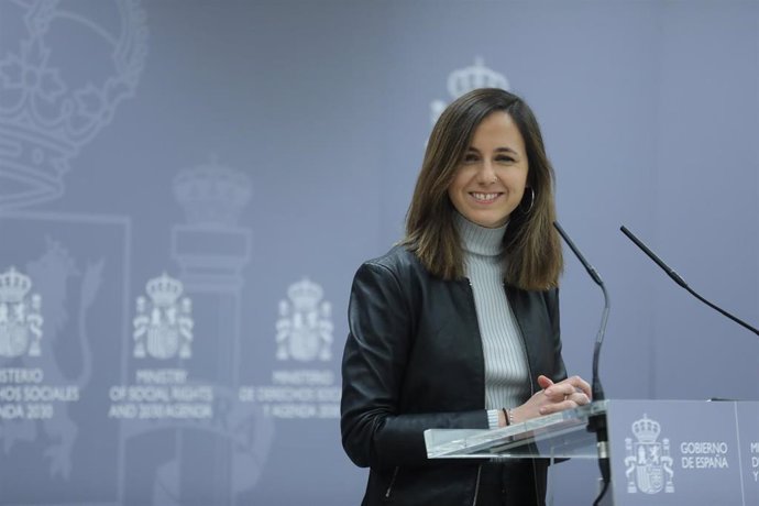 Archivo - La ministra de Derechos Sociales y Agenda 2030, Ione Belarra.