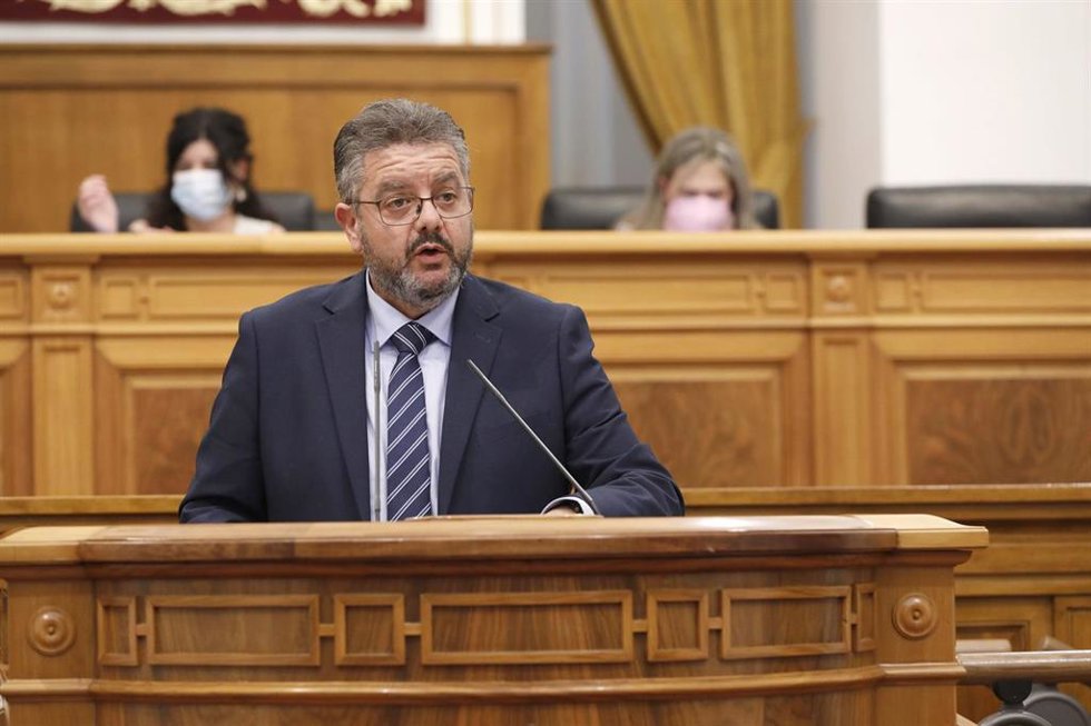 El diputado del PP en las Cortes de C-LM Juan Antonio Moreno Moya