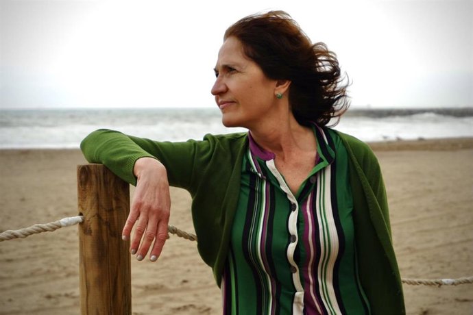 La autora Núria Perpiny en Barcelona