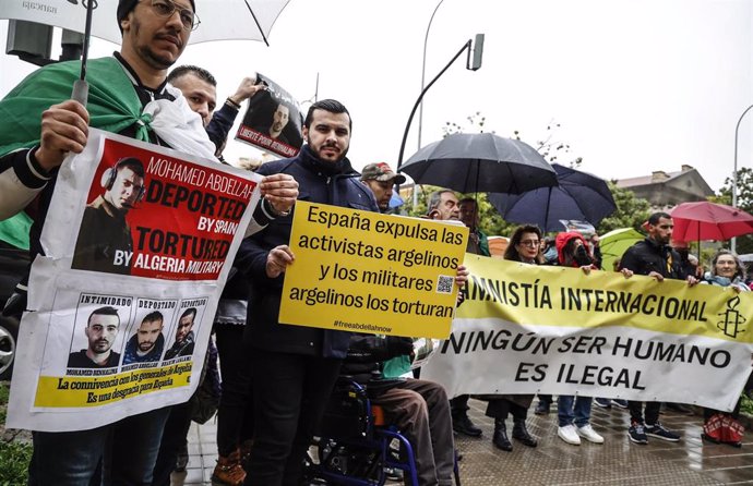 AMNISTÍA INTERNACIONAL CONVOCA UNA CONCENTRACIÓN EN LA CIE DE ZAPADORES PARA EVITAR LA DEPORTACIÓN A ARGELIA DE MOHAMED BENHLIMA.