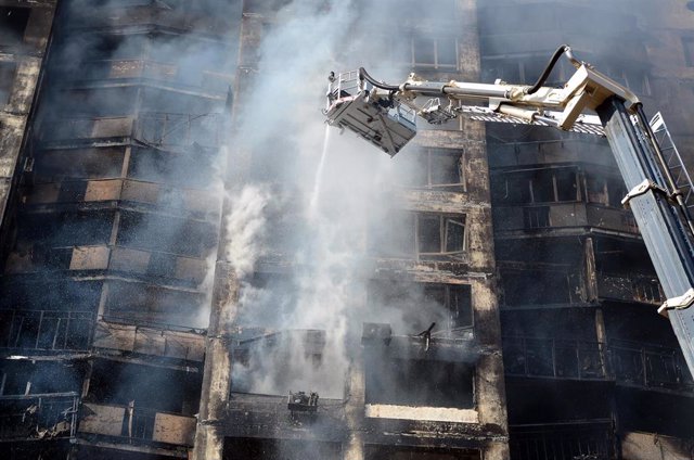 Edificio de Ucrania destruido por los ataques aéreos rusos