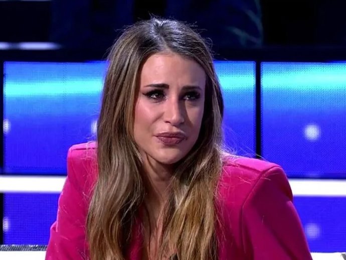 CRISTINA PORTA EN EL PLATÓ DE 'SECRET STORY'