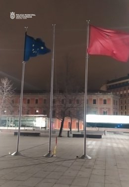 Imagen de las banderas.