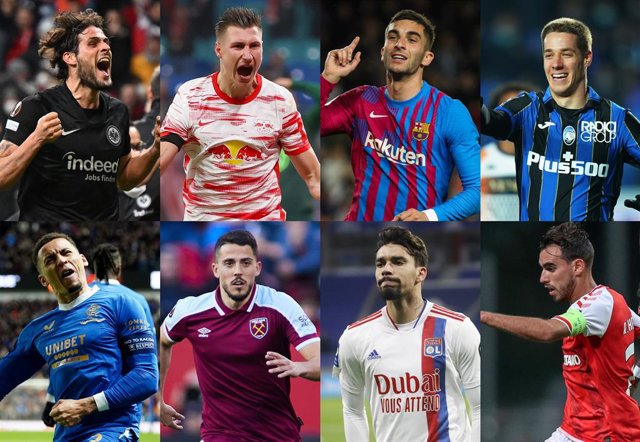Els vuit equips classificats per als quarts de final de l'Europa League
