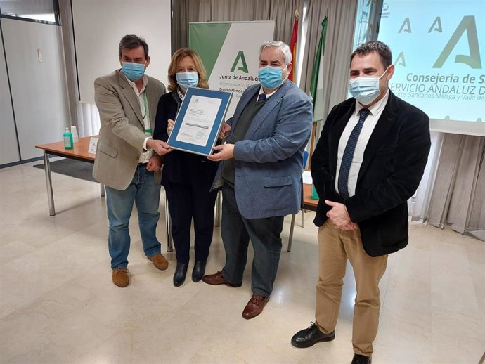 Las Urgencias del Distrito Málaga certifican la calidad de sus servicios con la Agencia de Calidad Sanitaria de Andalucía