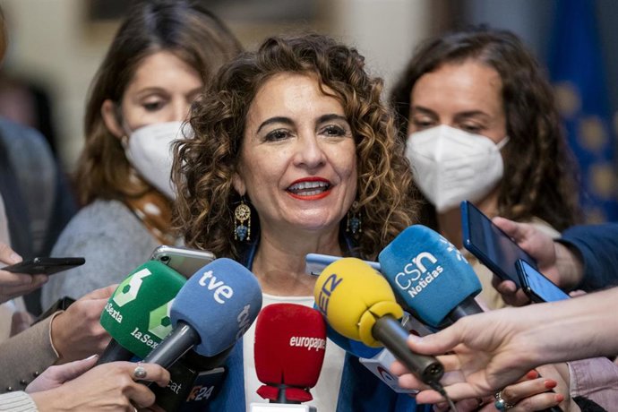 La ministra de Hacienda y Función Pública, María Jesús Montero