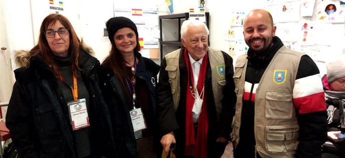 JUNTOS POR LA VIDA REFUERZA SU LABOR EN LA FRONTERA Y RECIBE AL PADRE ANGEL