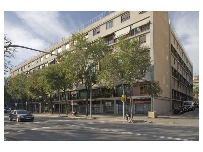 La Casa-Bloc tras ser restaurada hace 10 años