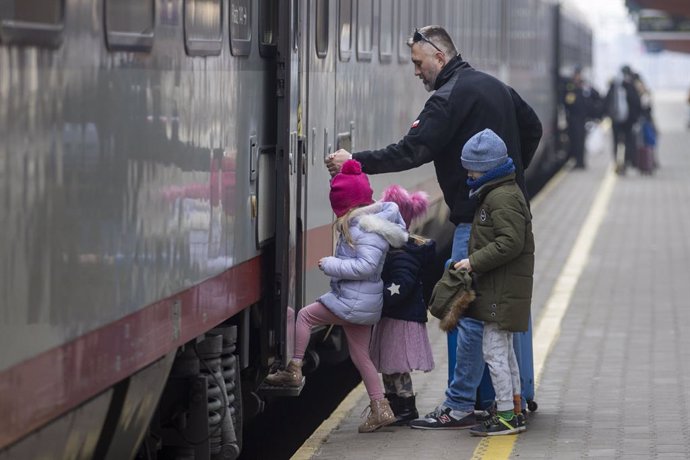 Nens refugiats ucranesos a ustria 