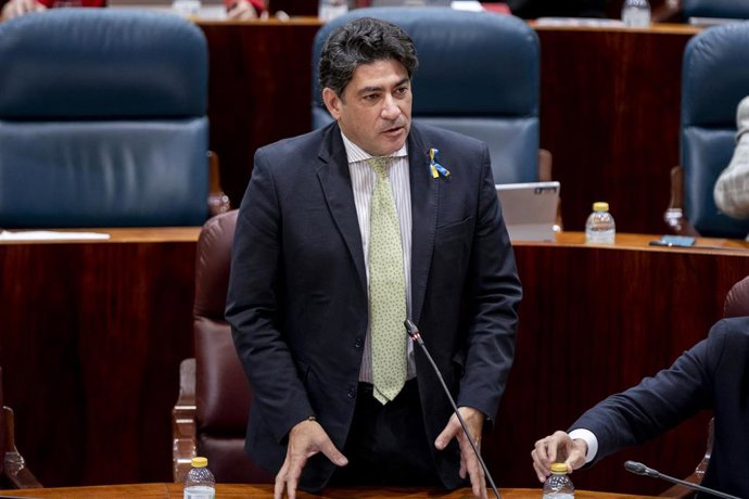 El consejero de Transportes e Infraestructuras, David Pérez