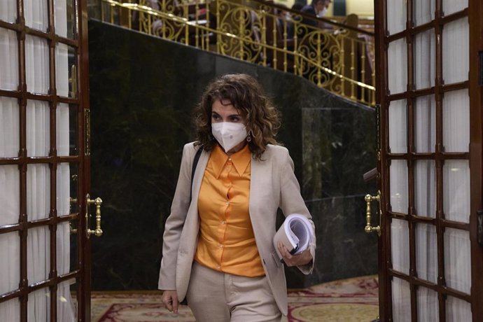 La ministra de Hacienda y Función Pública, María Jesús Montero, en una foto de archivo.