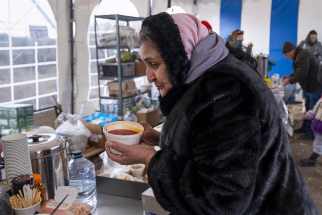 Refugiada ucraniana en Moldavia. 