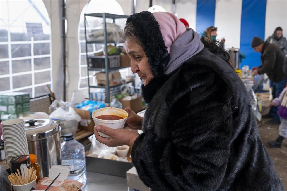Refugiada ucraniana en Moldavia. 