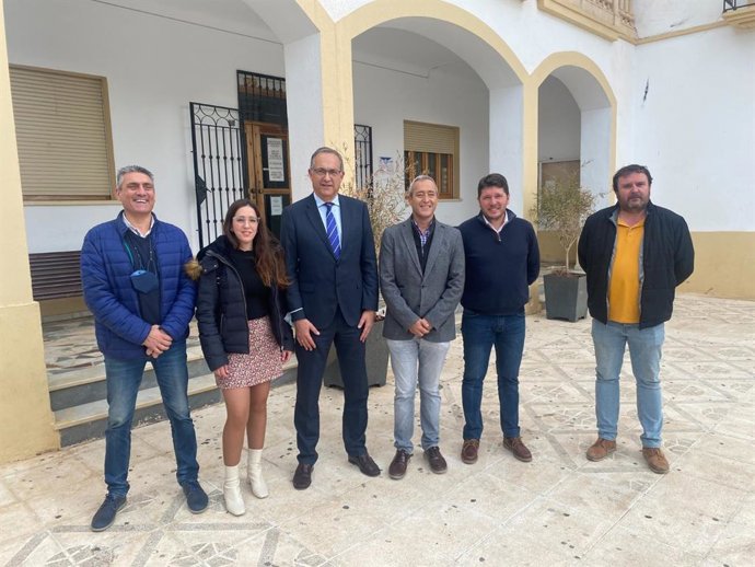 García Egea en la inauguración de las jornadas 'Présules y Tirabeques' de Dalías
