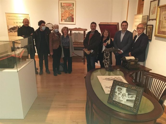 Presentación de la exposición 'El doctor D. Avelino González Fernández (1893-1978). De la beneficencia a la cuestión social', en el Centro de Cultura Antiguo Instituto (CCAI)