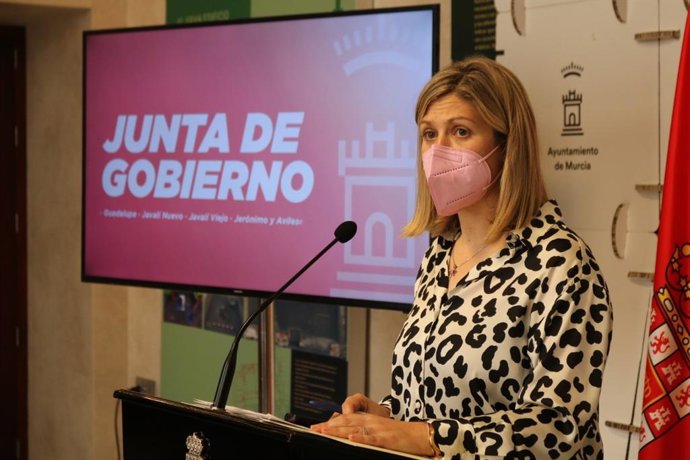 La portavoz del Ayuntamiento de Murcia, Paqui Pérez