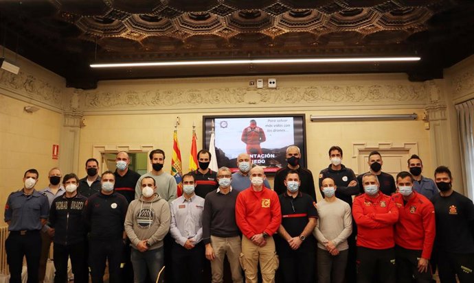 La DPZ acoge el primer seminario celebrado en España de la Asociación Internacional de Drones de Emergencia.