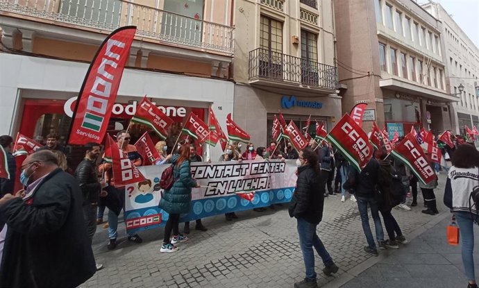 Una de las protestas en Sevilla