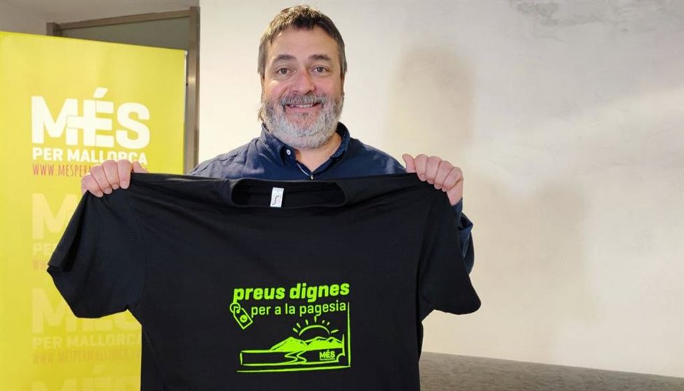 El diputado de MÉS per Mallorca en el Parlamento, Joan Mas "Collet".