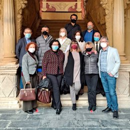 Participantes en la reunión de las defensorías universitarias de Andalucía